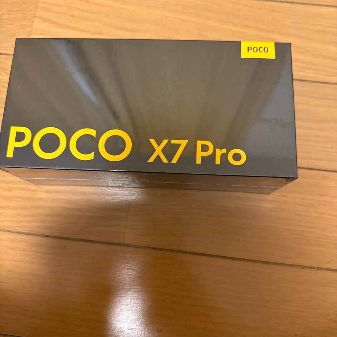 携帯電話本体 POCO X7 Pro Yellow 8GB/256GB
