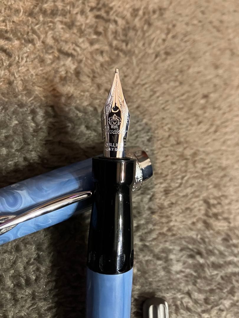 ピナイダー　pineider 万年筆 14k フルメタルジャケット フレックス