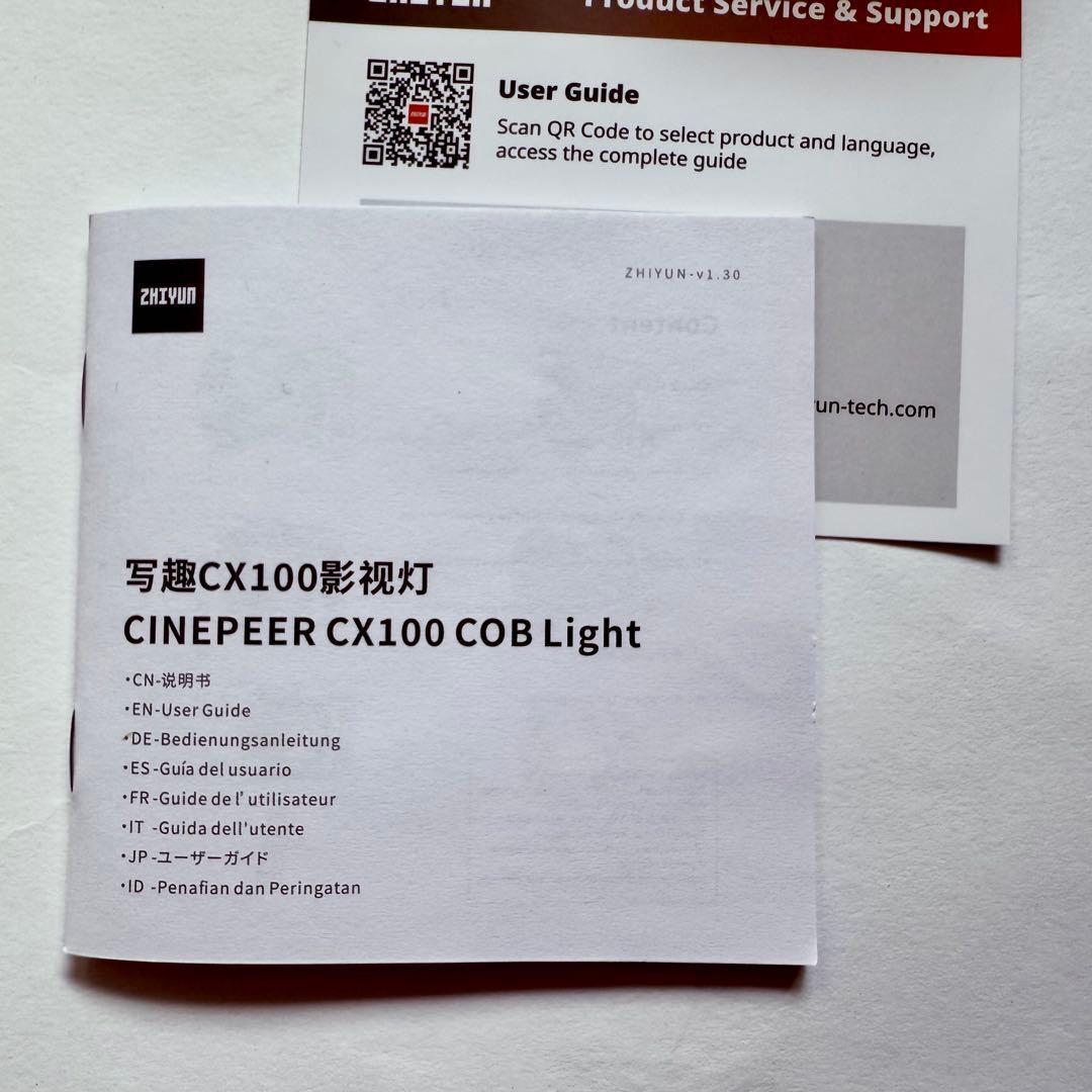 CINEPEER CX100 LED 高輝度 ビデオライト