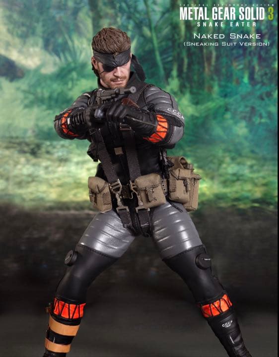 メタルギアソリッド３ アクションフィギュア ホットトイズ