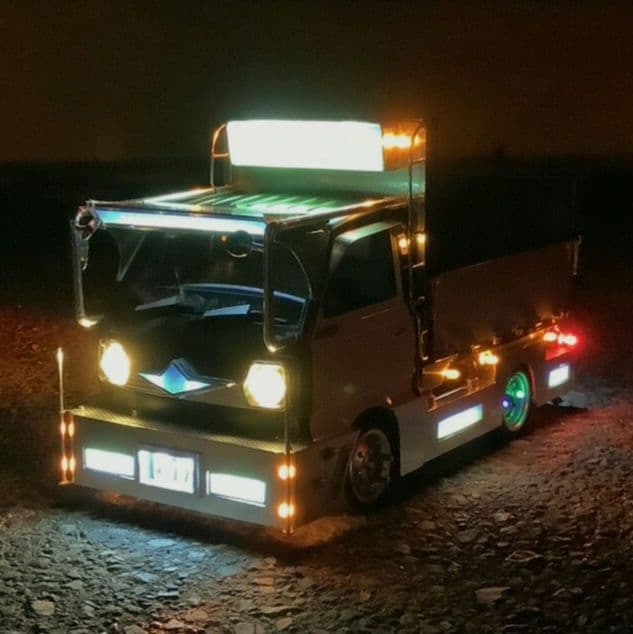 最終値下げ★デコトラ★ラジコン★wpl d12★オリジナル架装