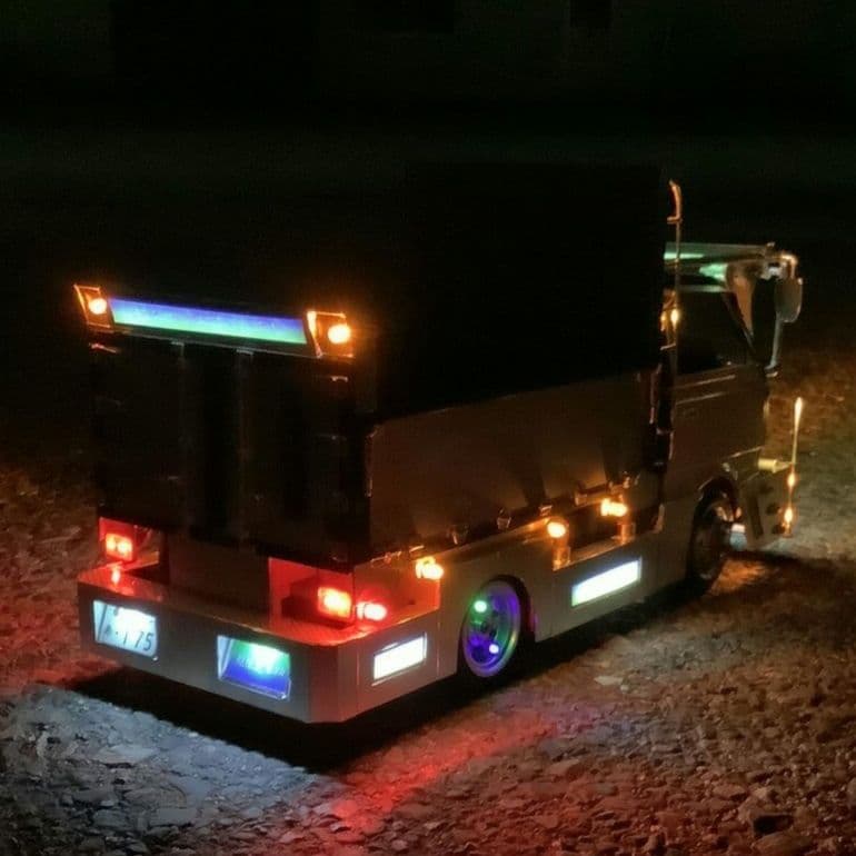 最終値下げ★デコトラ★ラジコン★wpl d12★オリジナル架装