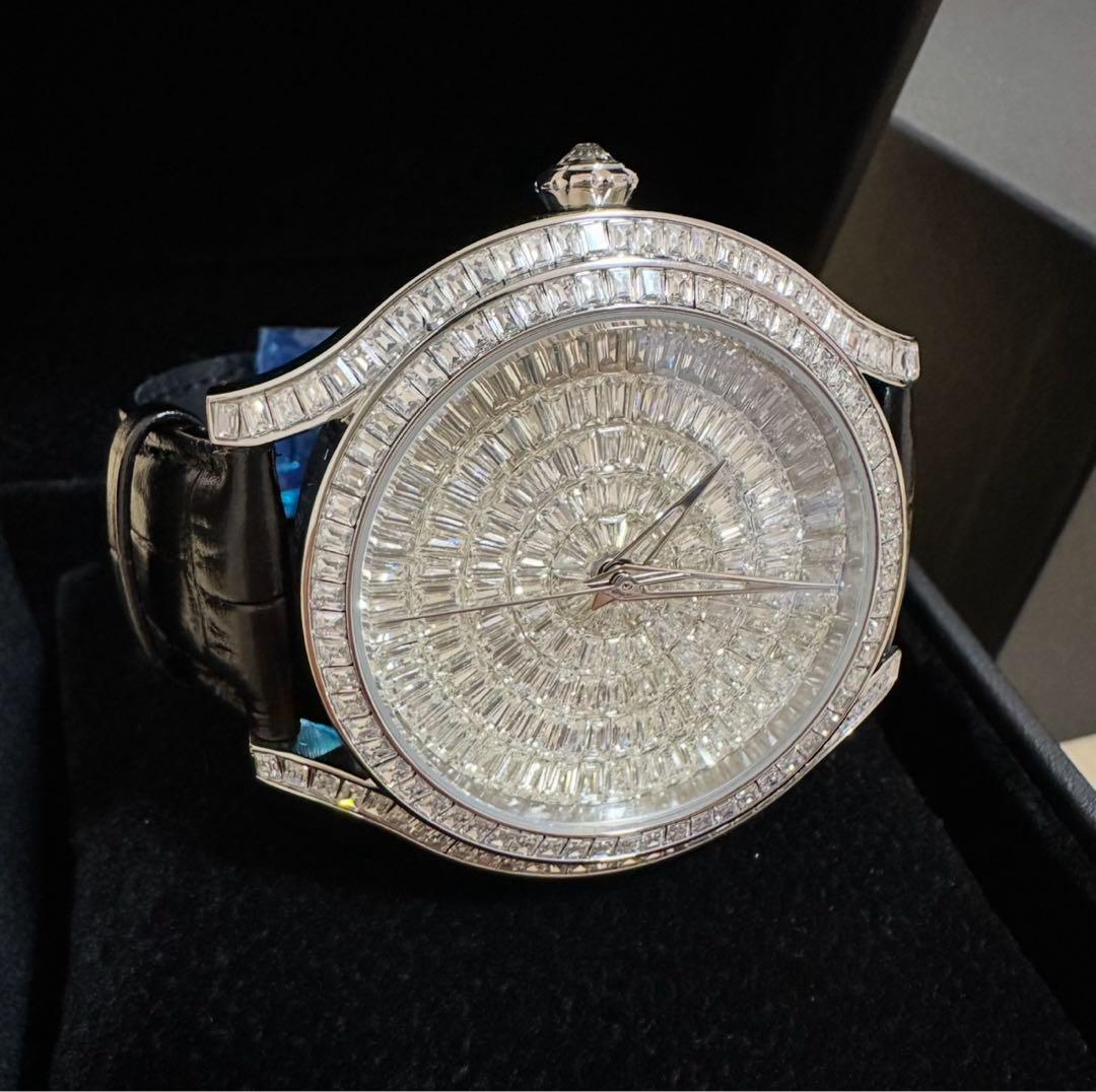 腕時計 フルダイヤ GACKT TAUJAN タウジャン VARTIX