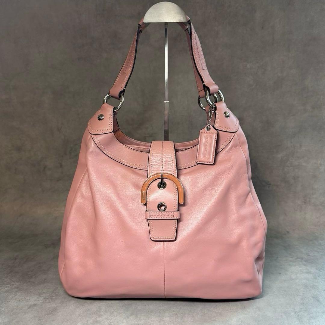 バッグ COACH Soho Large Hobo Shoulder Bag PINK
