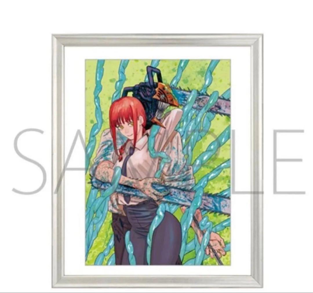 チェンソーマン 高級複製原画 ジャンプフェスタ2021 JF2021 額装高精細