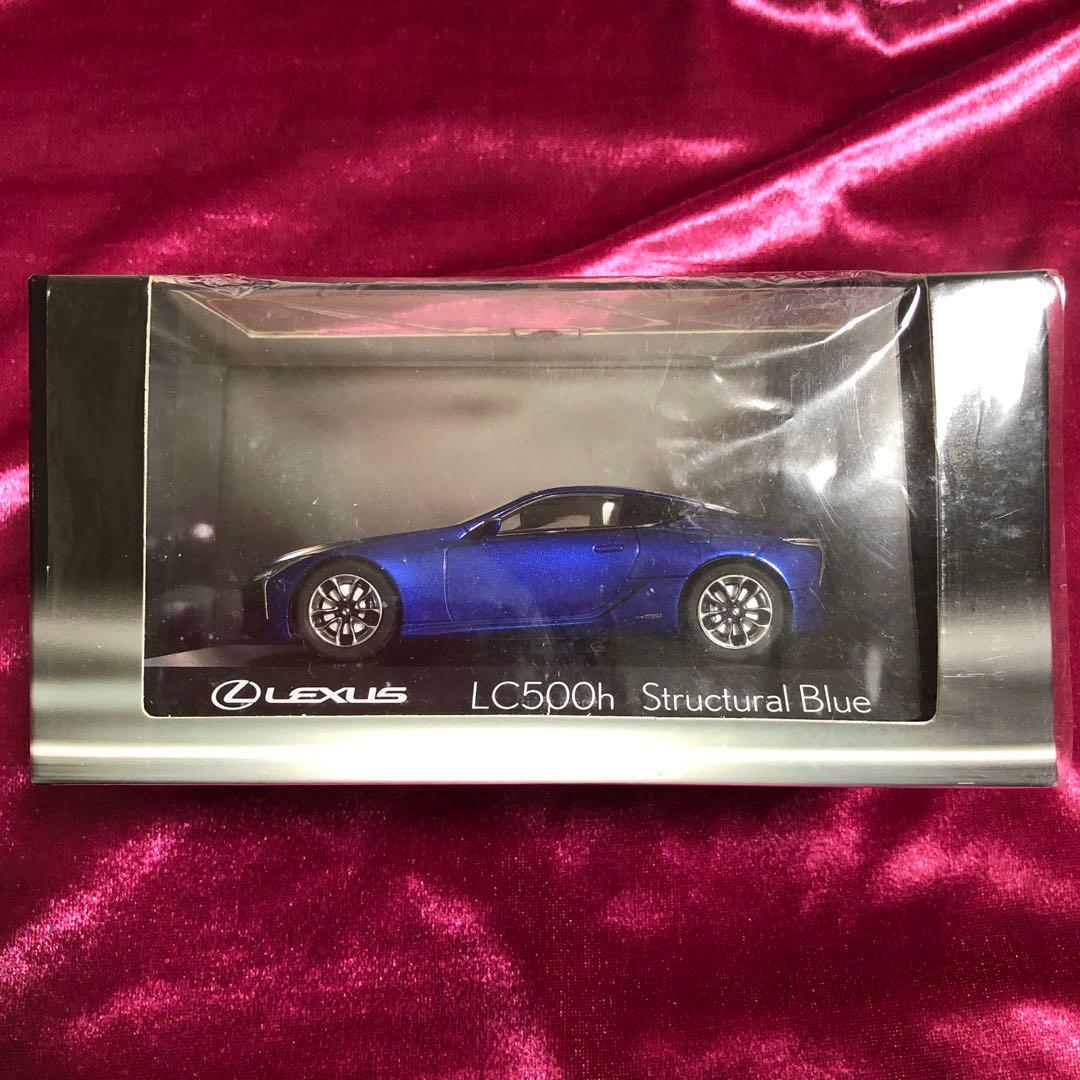LEXUS LC500h Structural Blue 1/43 ミニカー