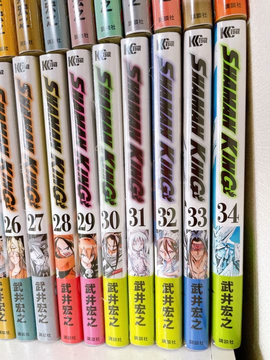 シャーマンキング 1-34全巻セット 新品未開封