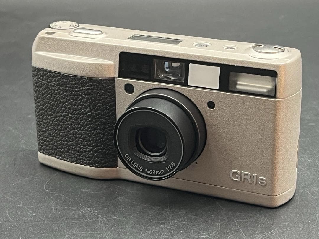 液晶OK リコー Ricoh GR1s シルバー コンパクトカメラ
