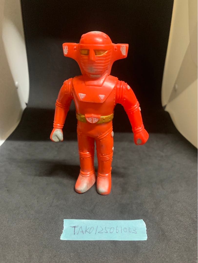 昭和レトロ　当時物　宣弘社　レッドバロン　ミドルサイズ　ヨネザワ製