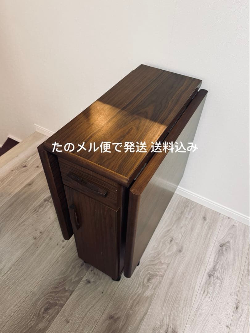 たのメル便で発送 送料込み 折りたたみ式 ダイニングテーブル　バタフライ