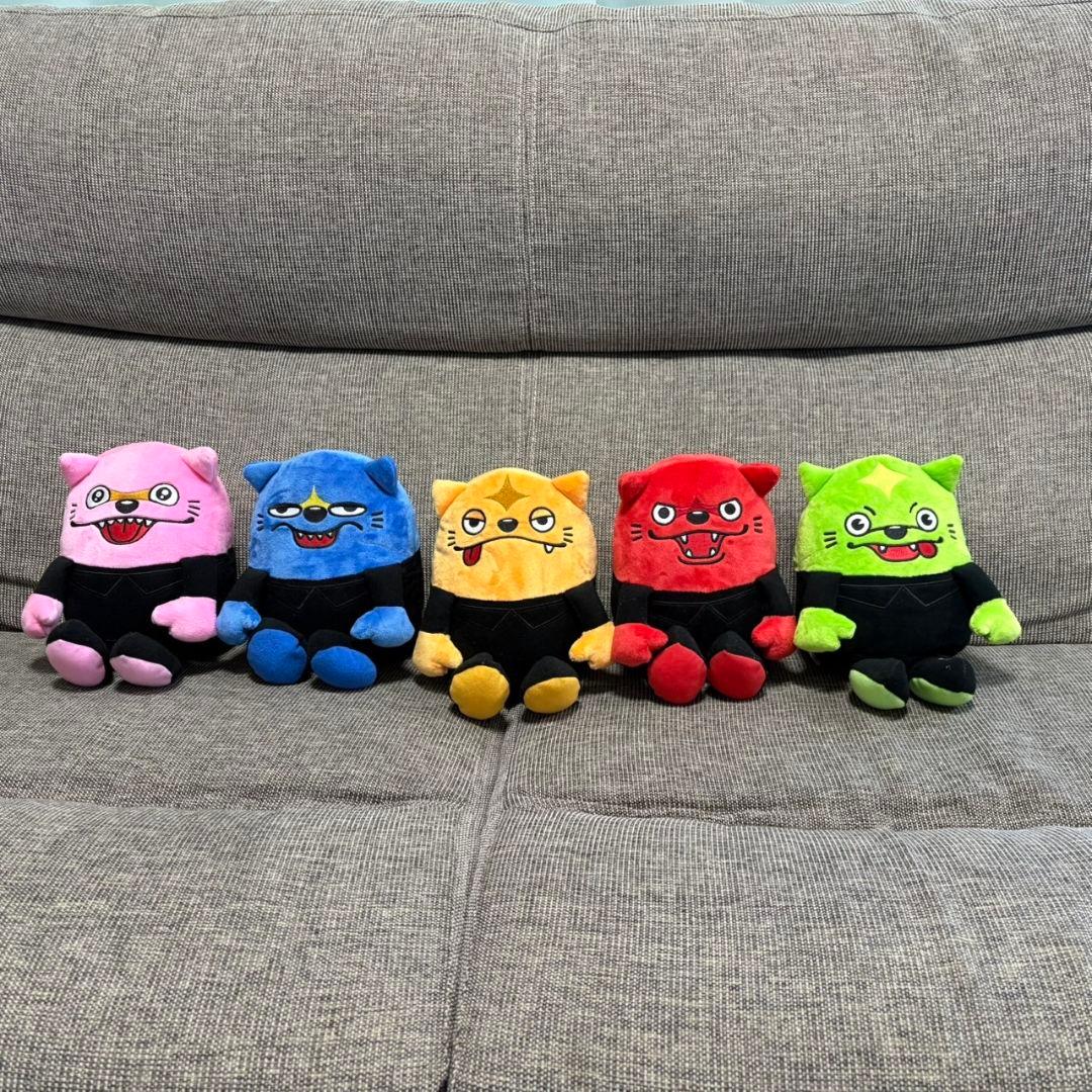 マンウィズ5匹揃い おてのりマンウィズ