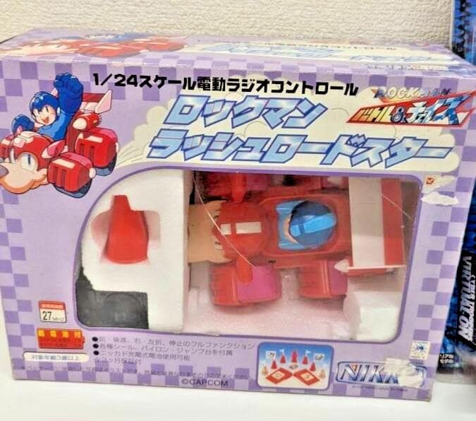 4点 ロックマン ラジコン バーチャロン 機動戦艦ナデシコ プラモデル