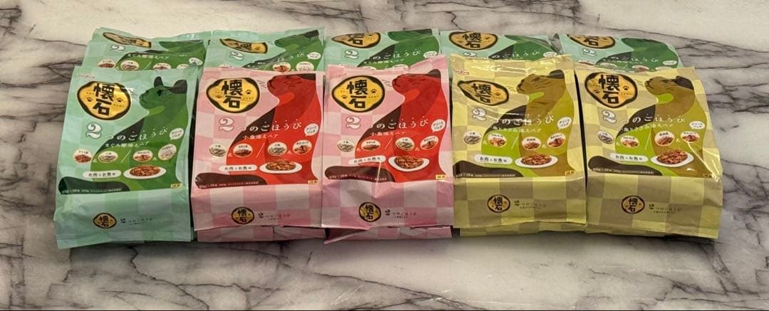 ⭐️16日まで⭐️ Petline 懐石 2つのごほうび　65g×10袋×10セット