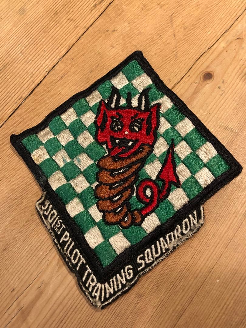 ビンテージ　60s デビル 悪魔　サタン ワッペン　ミッドセンチュリー レトロ