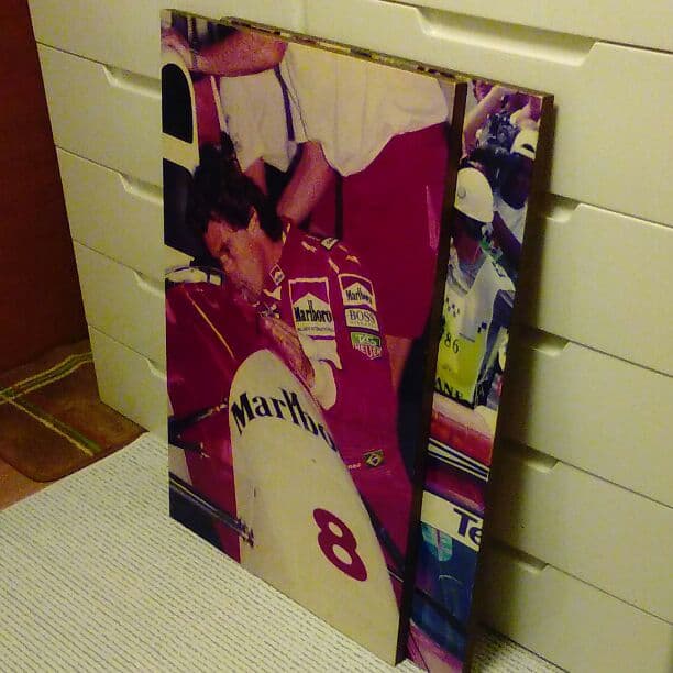 アイルトンセナ 写真パネル2枚セット