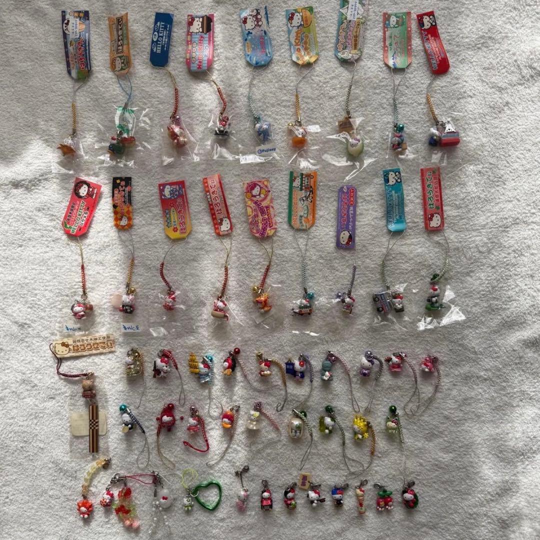 s*o様 ハローキティ　ご当地キティ　ストラップ　根付　ボールペン　シャーペン