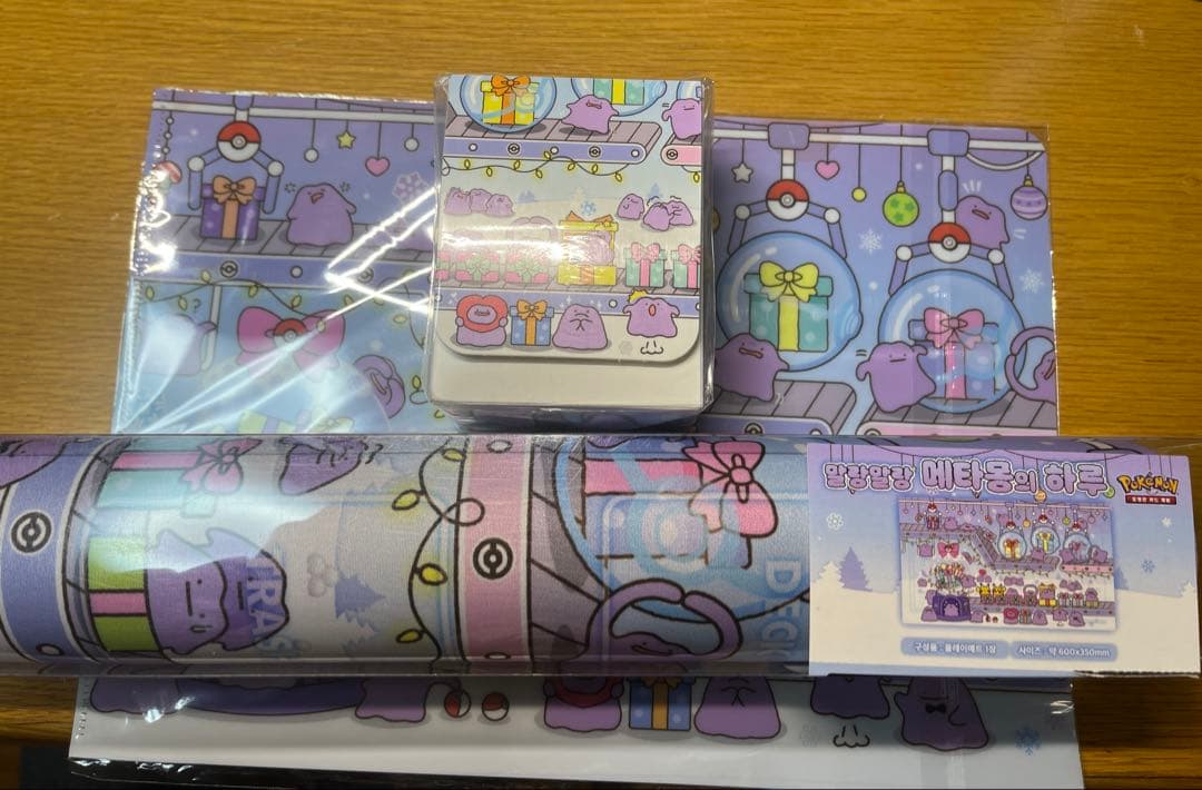 ポケモンカードゲーム韓国限定メタモンセット