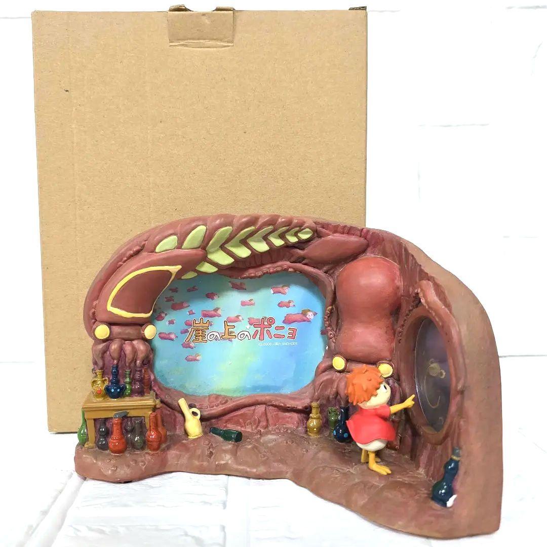 葵屋【崖の上のポニョ】ブックスタンド　キャンディポット　2点セット　箱あり