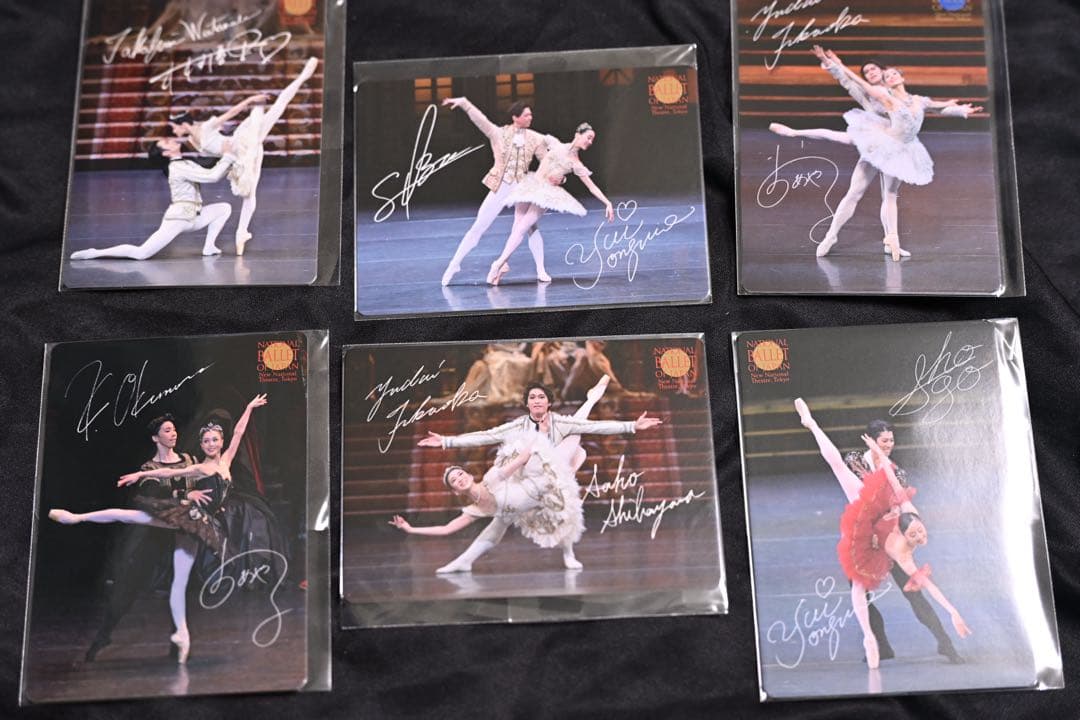 新国立劇場バレエ団 オリジナルトレーディングカード 全6種