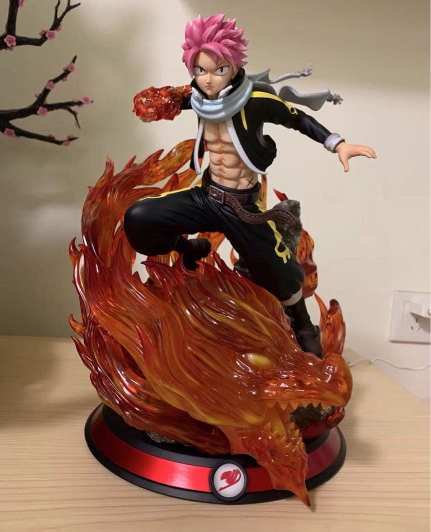 FAIRY TAILフェアリーテイル ナツ ガレージキット ガレキ スタチュー③