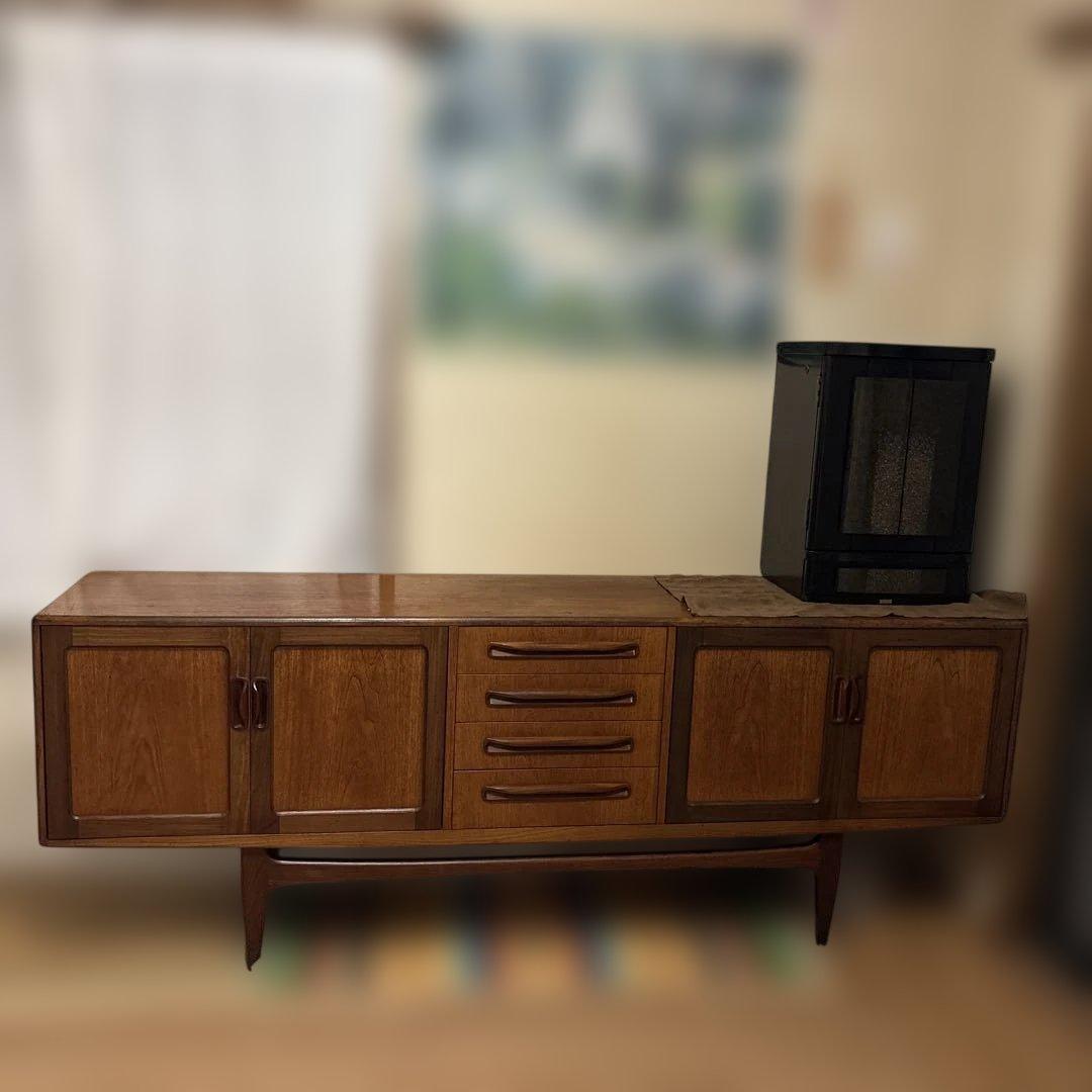 G-PLAN ロングジョン　イギリス　ヴィンテージ　サイドボード　チーク材