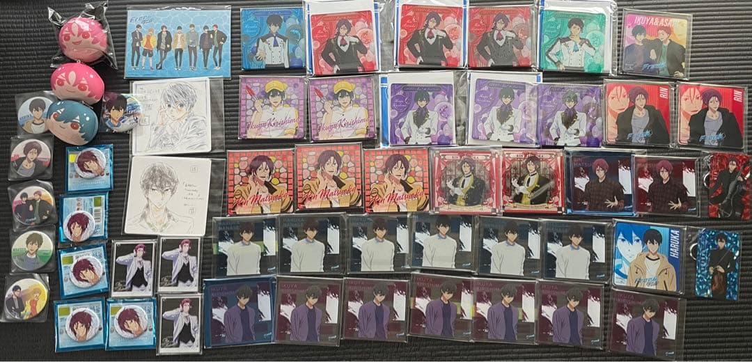 Free! 遙 凛 真琴 宗介 郁弥 夏也 貴澄 旭 怜 渚 愛一郎 百太郎