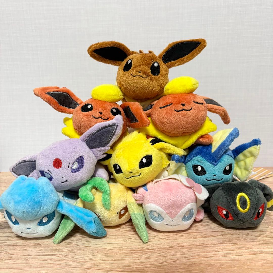 ポケモンセンター　イーブイズ　くったりぬいぐるみ　10体セット　タグ付き