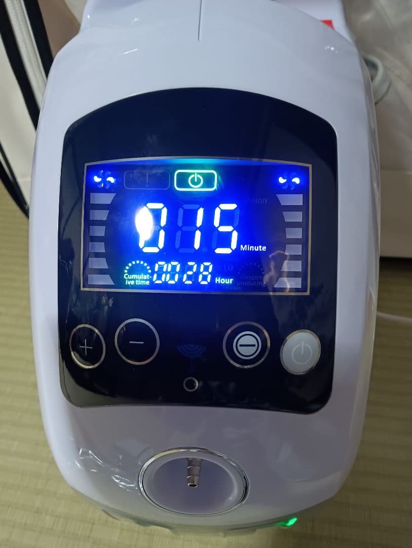 ペット向け酸素室ミニセットM　酸素濃度測定器付き