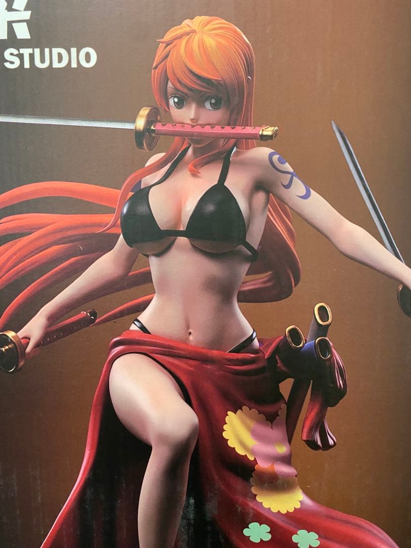 ワンピース ナミ フィギュア　ガレージキット　3刀流　限定品　期間限定価格