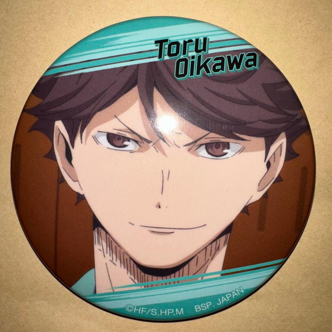 ハイキュー！！　一番カフェ　及川徹　缶バッジ