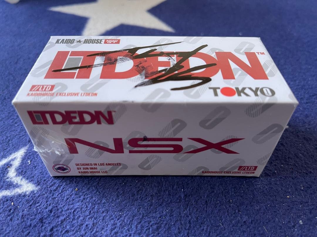 LTDEDN NSX サイン入りKAIDO HOUSE ミニカーアゴーゴー