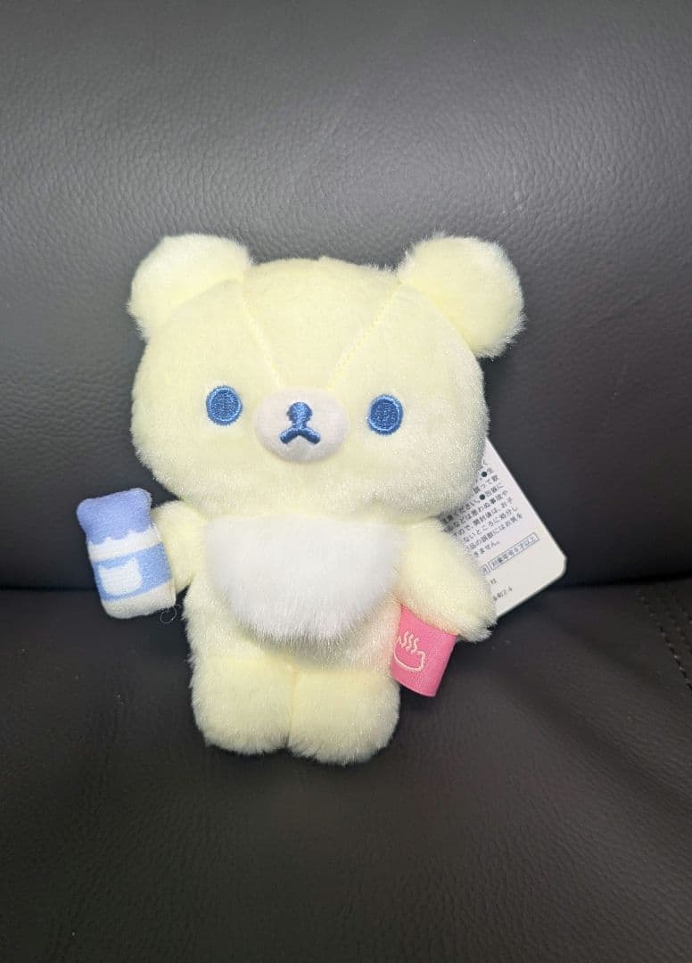 チャイロイコグマ ぶらさげぬいぐるみ ねこねこの湯 リラックマストア