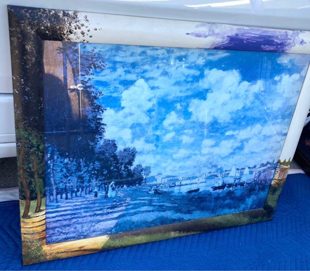92×71.5クロードモネ特大サイズアートフレーム