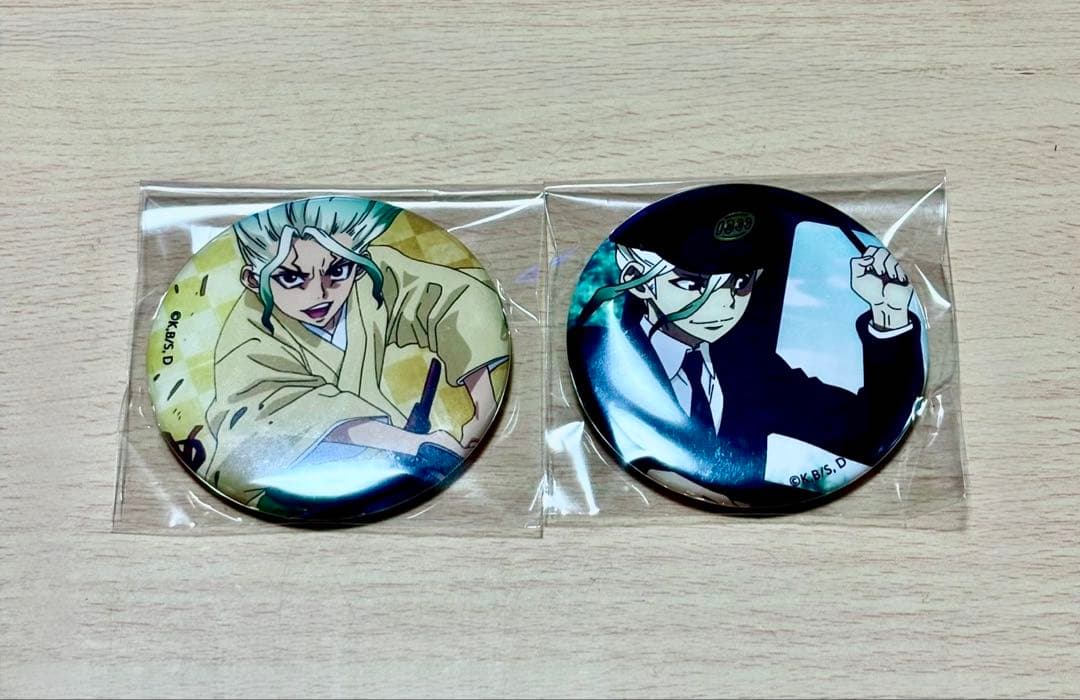 Dr.STONE 缶バッジ 衣装 チェンジ 石神千空 セット