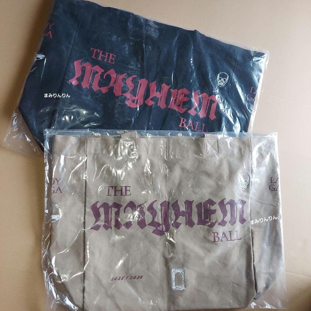 レディー・ガガ ツアーグッズ バッグ 2色 エコバッグ トートバッグ メイヘム