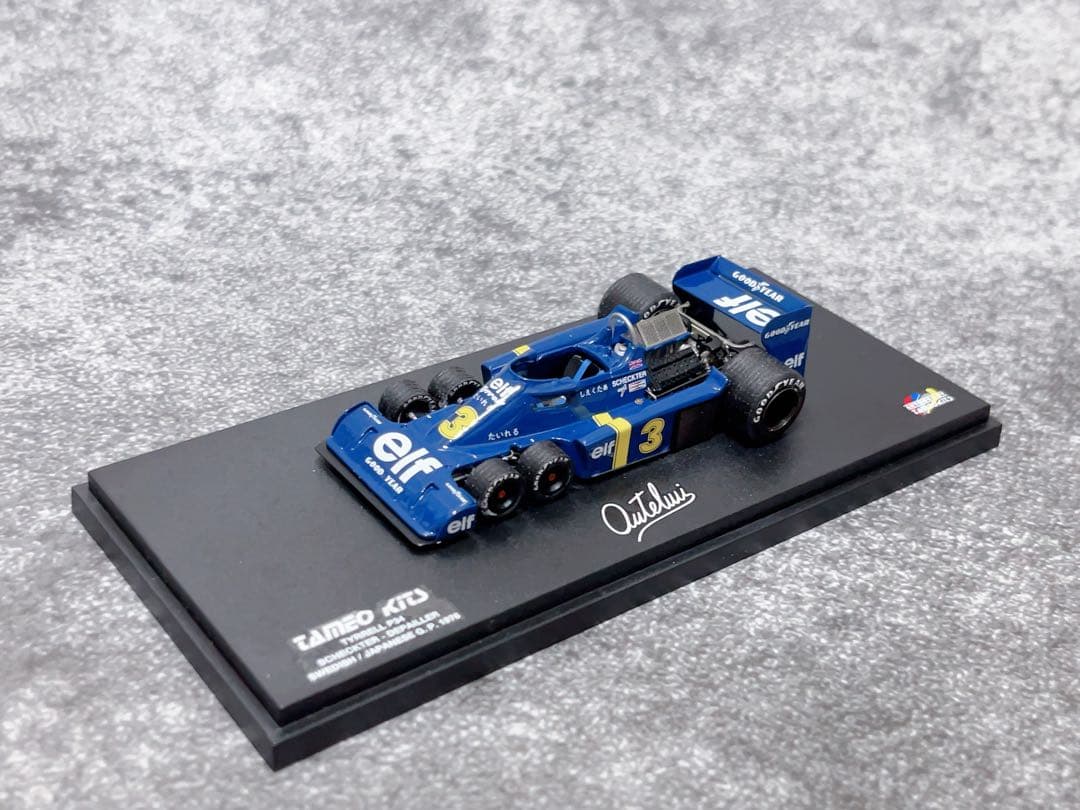 タメオ　1/43 タイレル P34 1976 日本GP 富士スピードウェイ #3