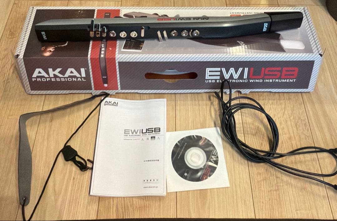 AKAI EWI USB 電子管楽器(美品)