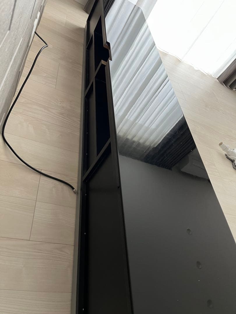 プーさん専用⭐︎ ブラックテレビボード 引き出し付き 240cm