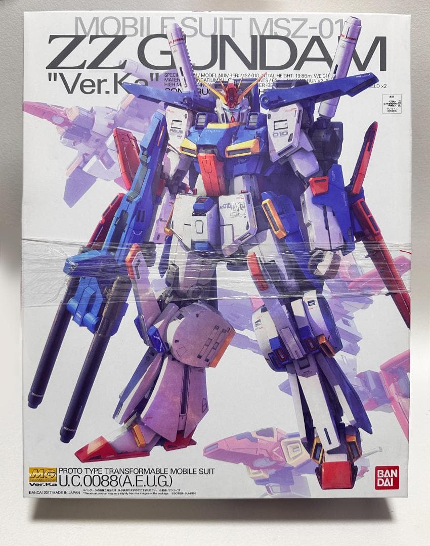 MG 1/100 ZZガンダム Ver.Ka (ガンプラ）
