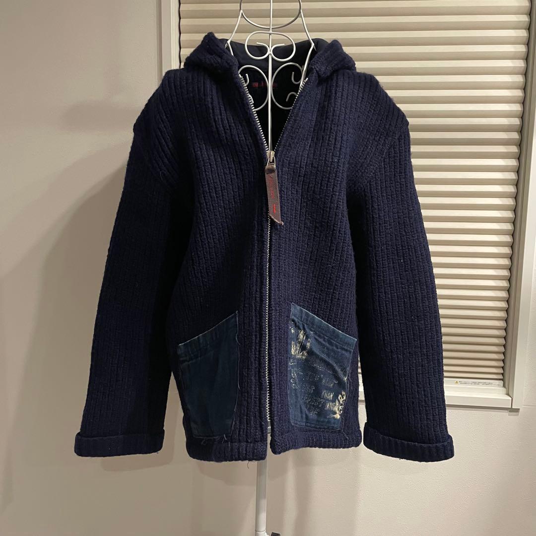 BLUE BLUE 圧縮ニットジャケット 2（M）日本製