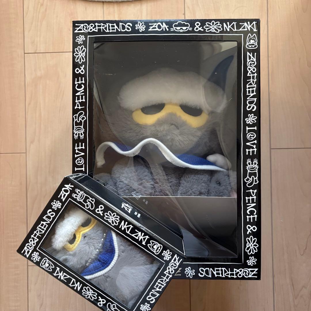 ZO&FRIENDS ZOA ぬいぐるみmedium キーリング セット