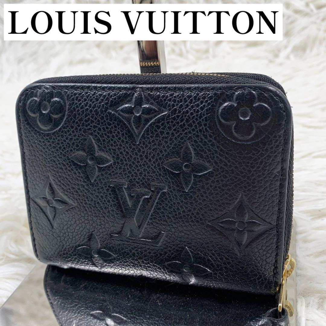 ✨良品✨ ルイヴィトン アンプラント ジッピーパース モノグラム ブラック
