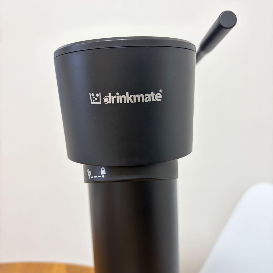 未使用品　drinkmate Series 640 ブラック 炭酸水メーカー