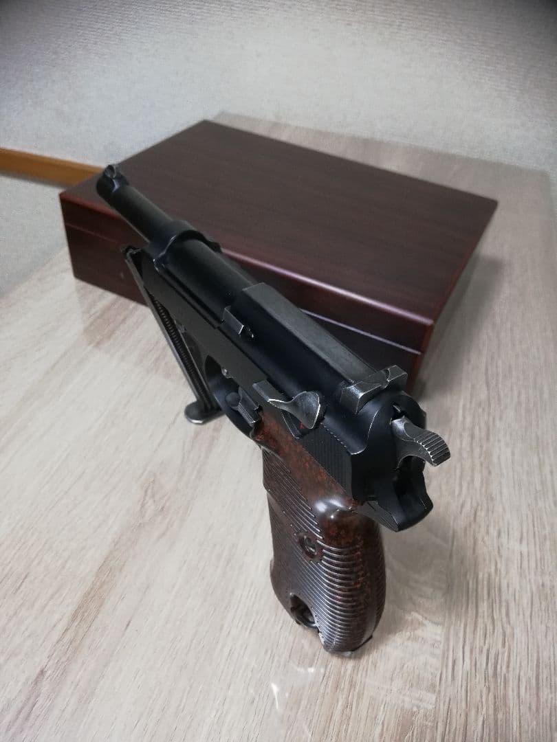 本日終了⭐マルゼン ワルサーP38 ac41ブラック ガスブロ カスタム⭐箱付