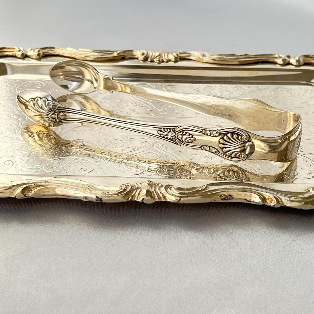 【英国】 キングスパターンのアイストング 【シルバープレート】