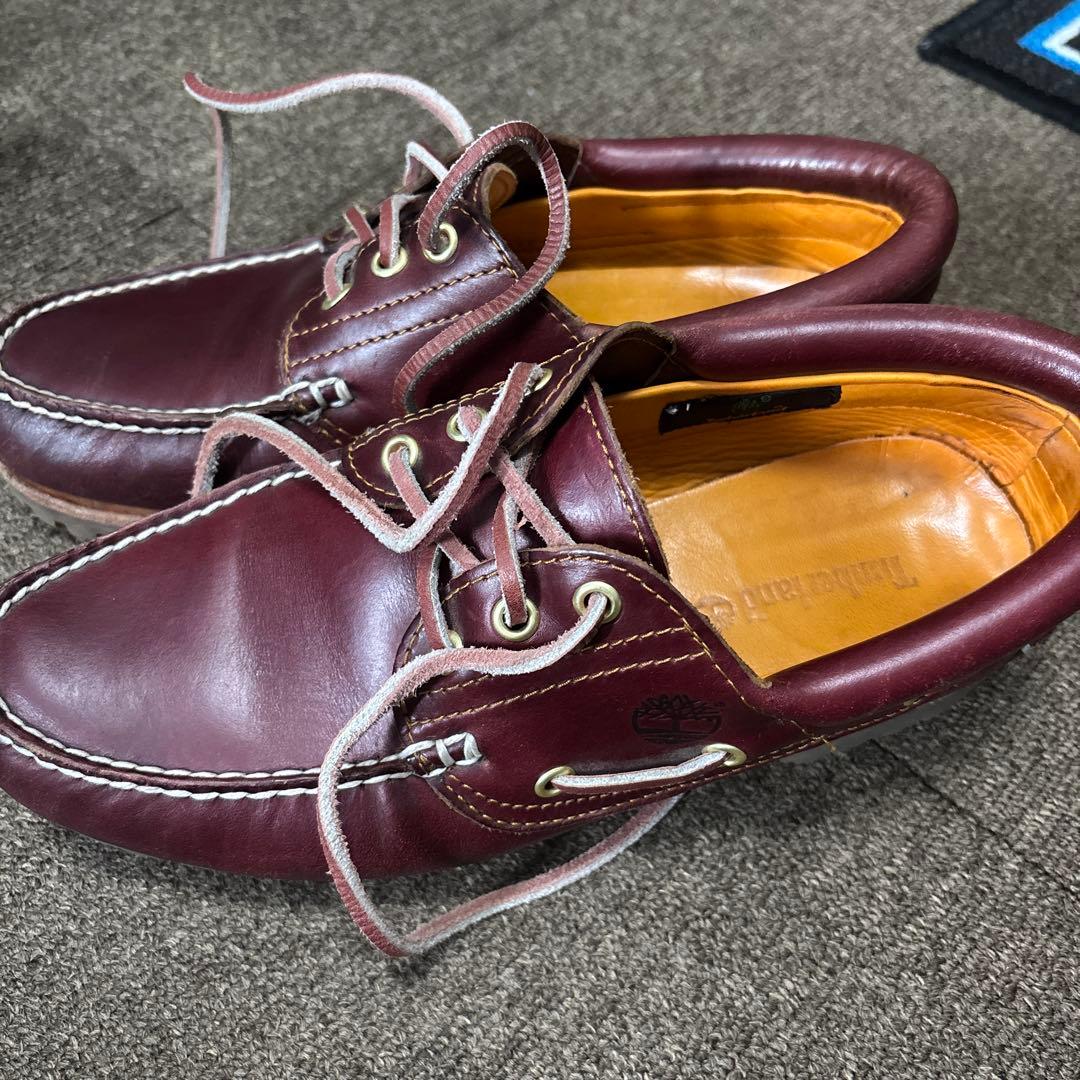 Timberland 3eye バーガンディ25.5
