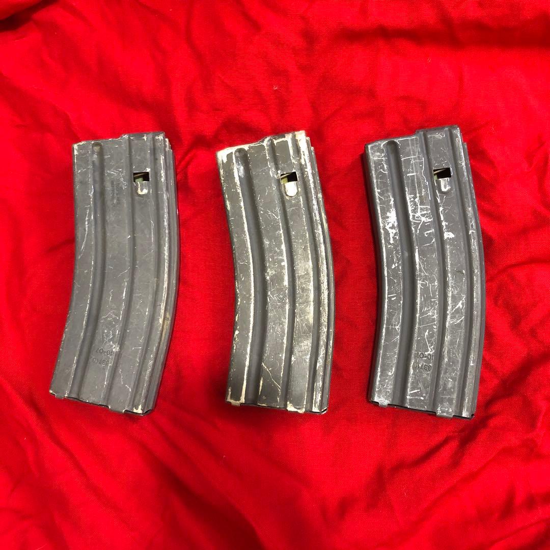 タイムセール中　M4 マガジン　実物　30連 3つまとめて