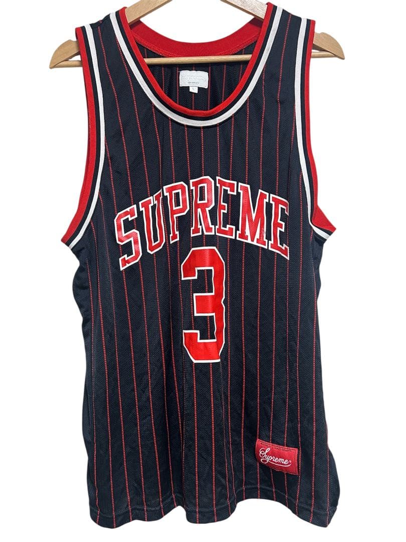 Supreme ストライプタンクトップ