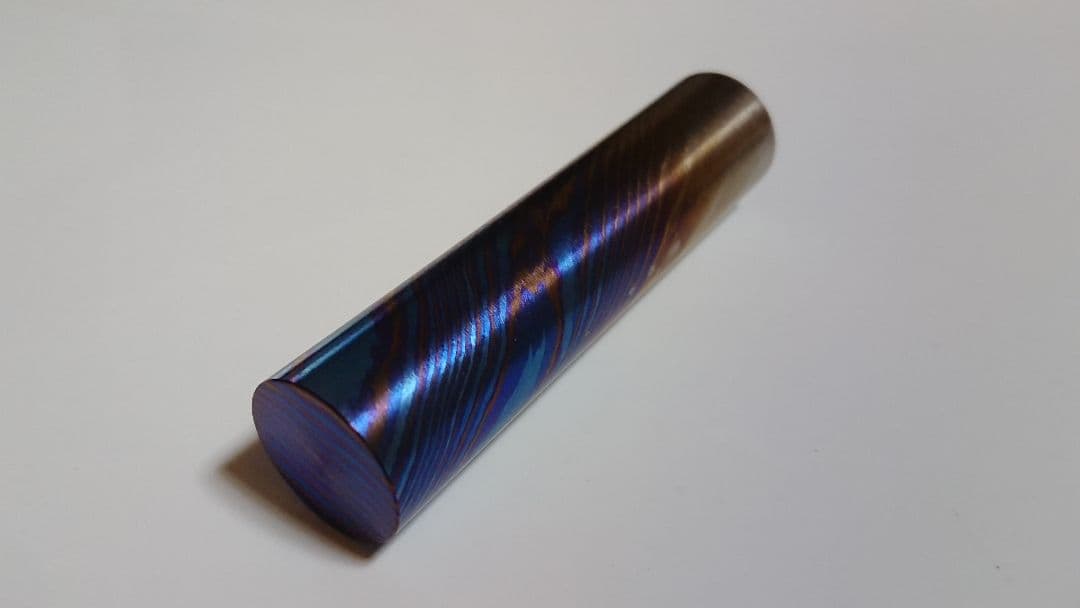 ティマスカス・シリンダーロッド (チタン合金製ダマスカス) Timascus