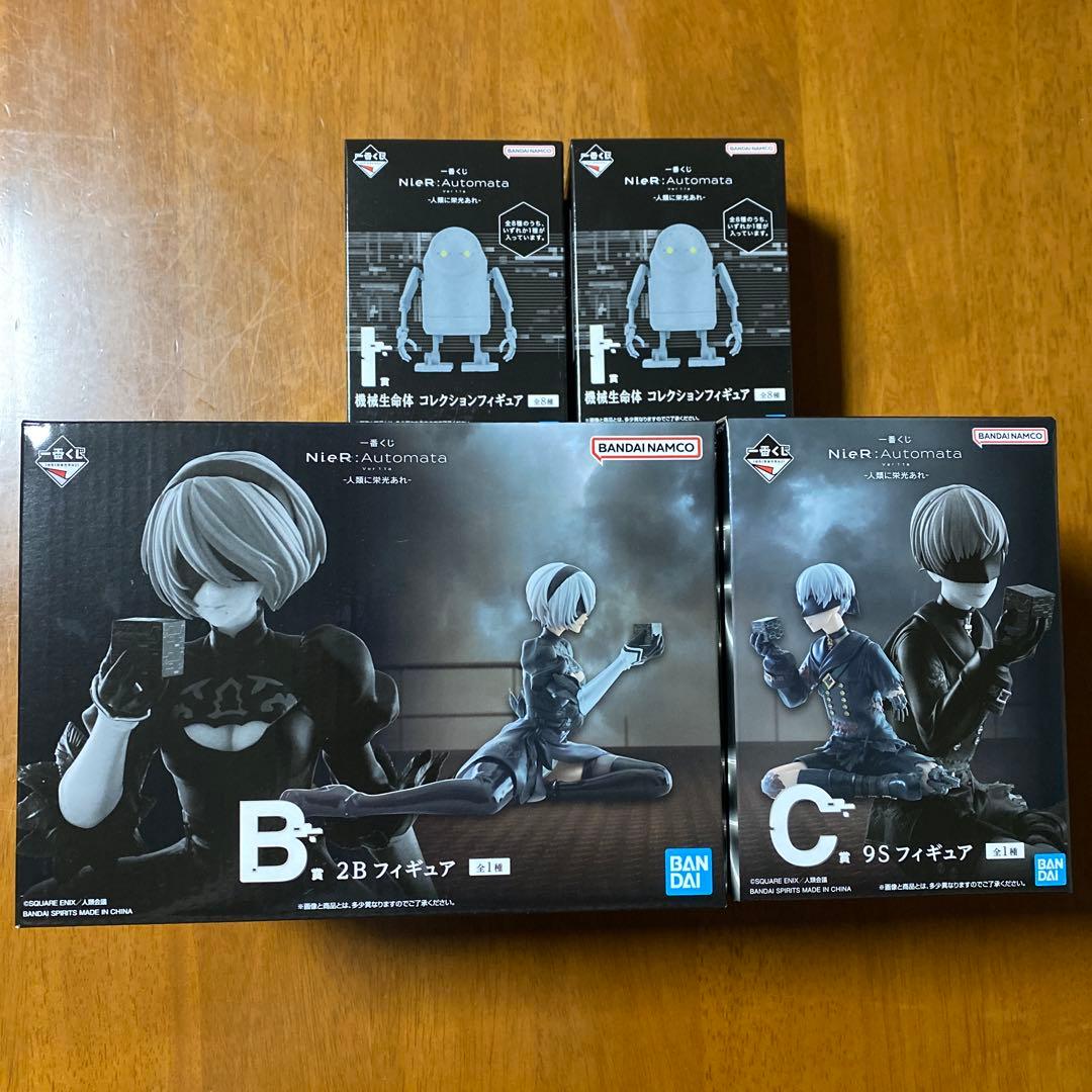 一番くじ NieR:Automata B賞 C賞 フィギュア ➕ おまけI賞